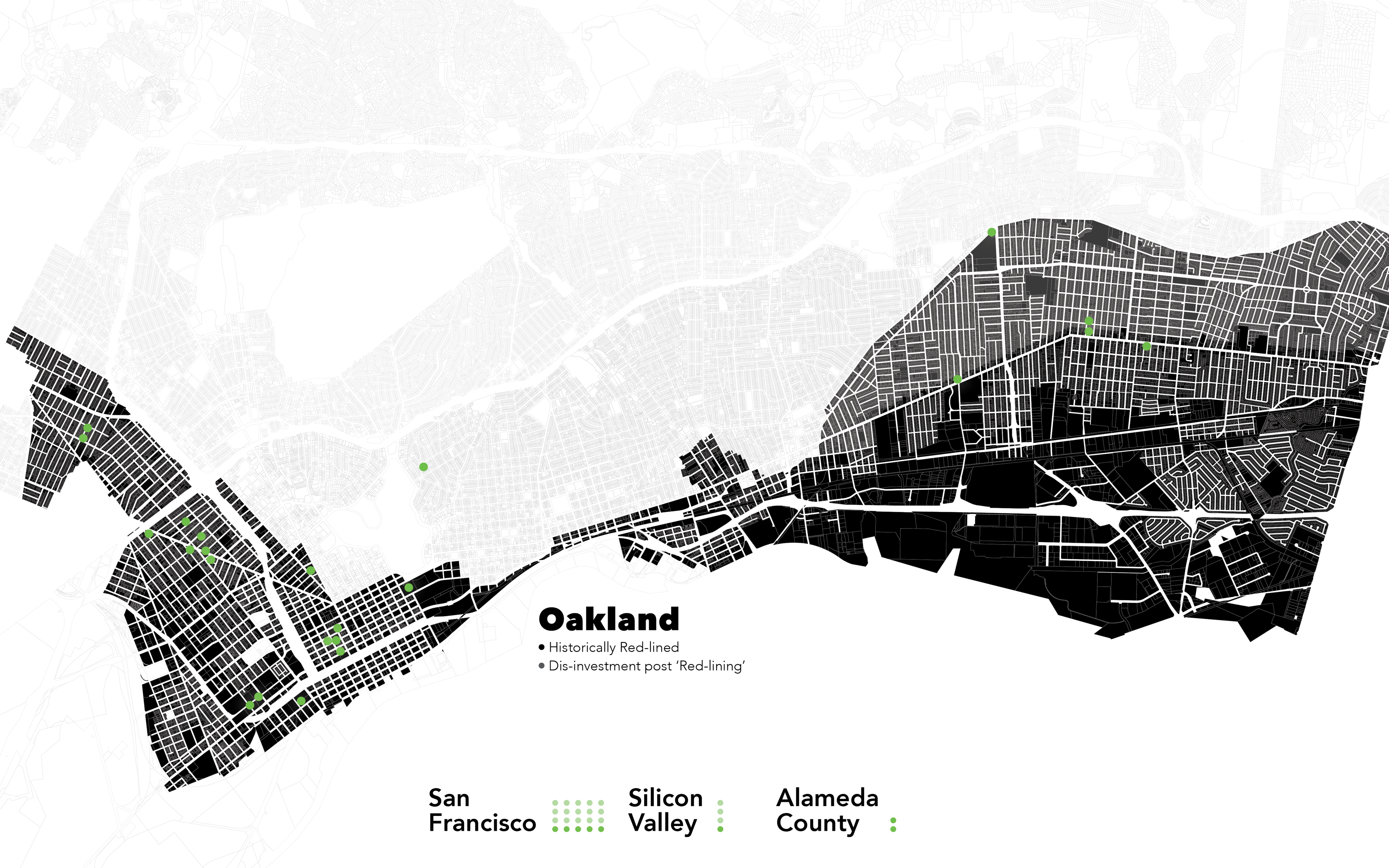 Oakland city map